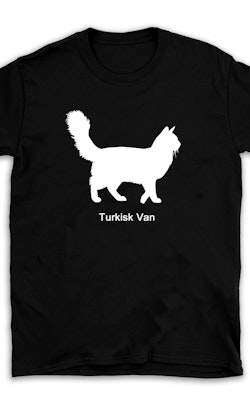 T-shirt kattras Turkisk van