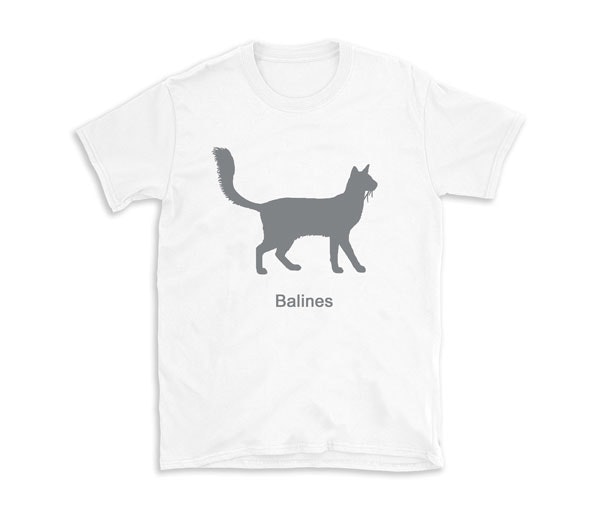 T-shirt kattras Balines