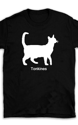 T-shirt kattras Tonkines