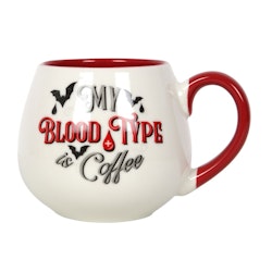 My blood type is coffee mugg