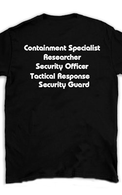 T-shirt SCP