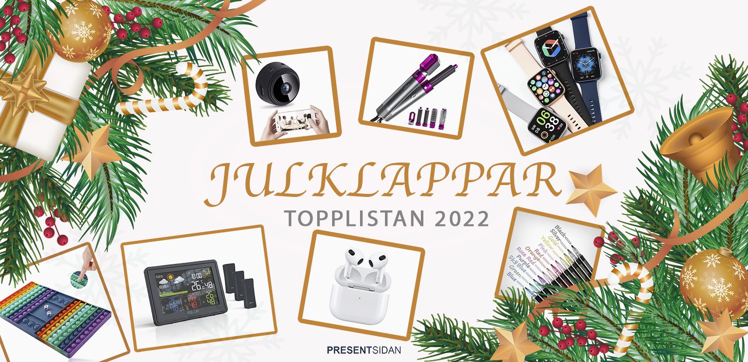 Julklappar 2022 - Presentsidan - Populära presenter