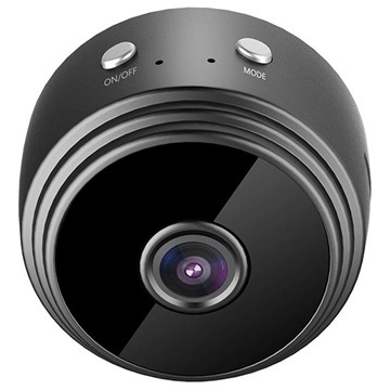 Trådlös Minikamera som ser i mörker + Rörelsedetektor - 5MP, 1080p, WiFi