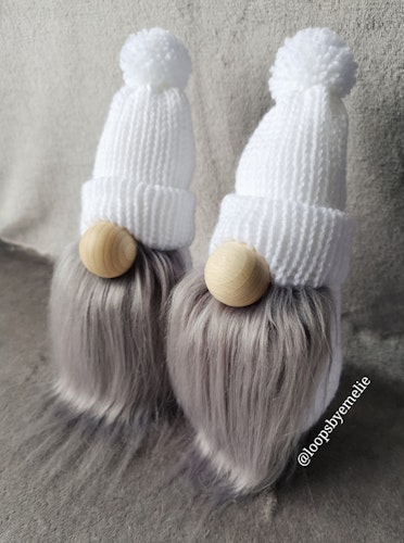 Stickad tomte