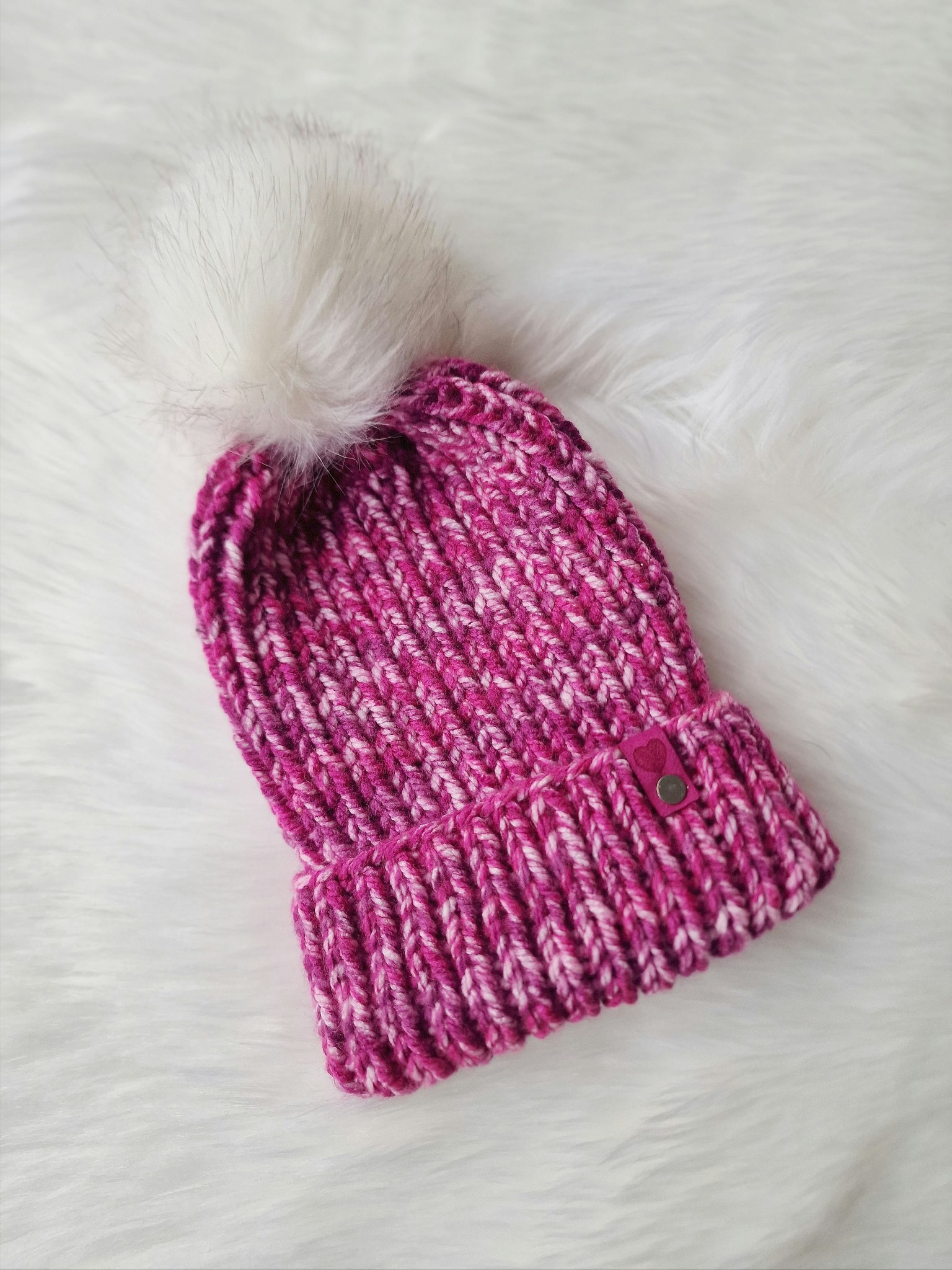 Chunky beanie - Cerisemelerad