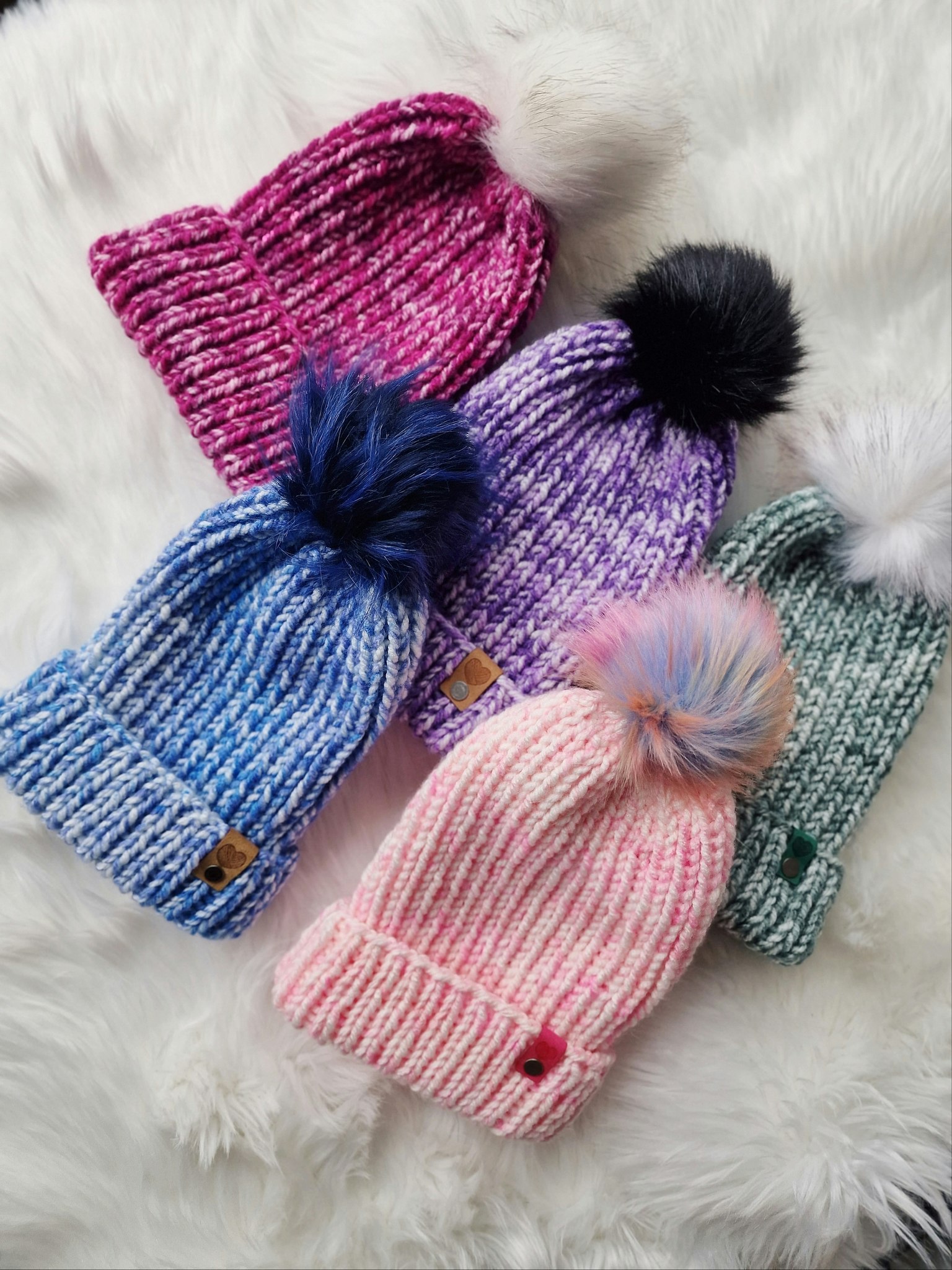 Chunky beanie - Cerisemelerad