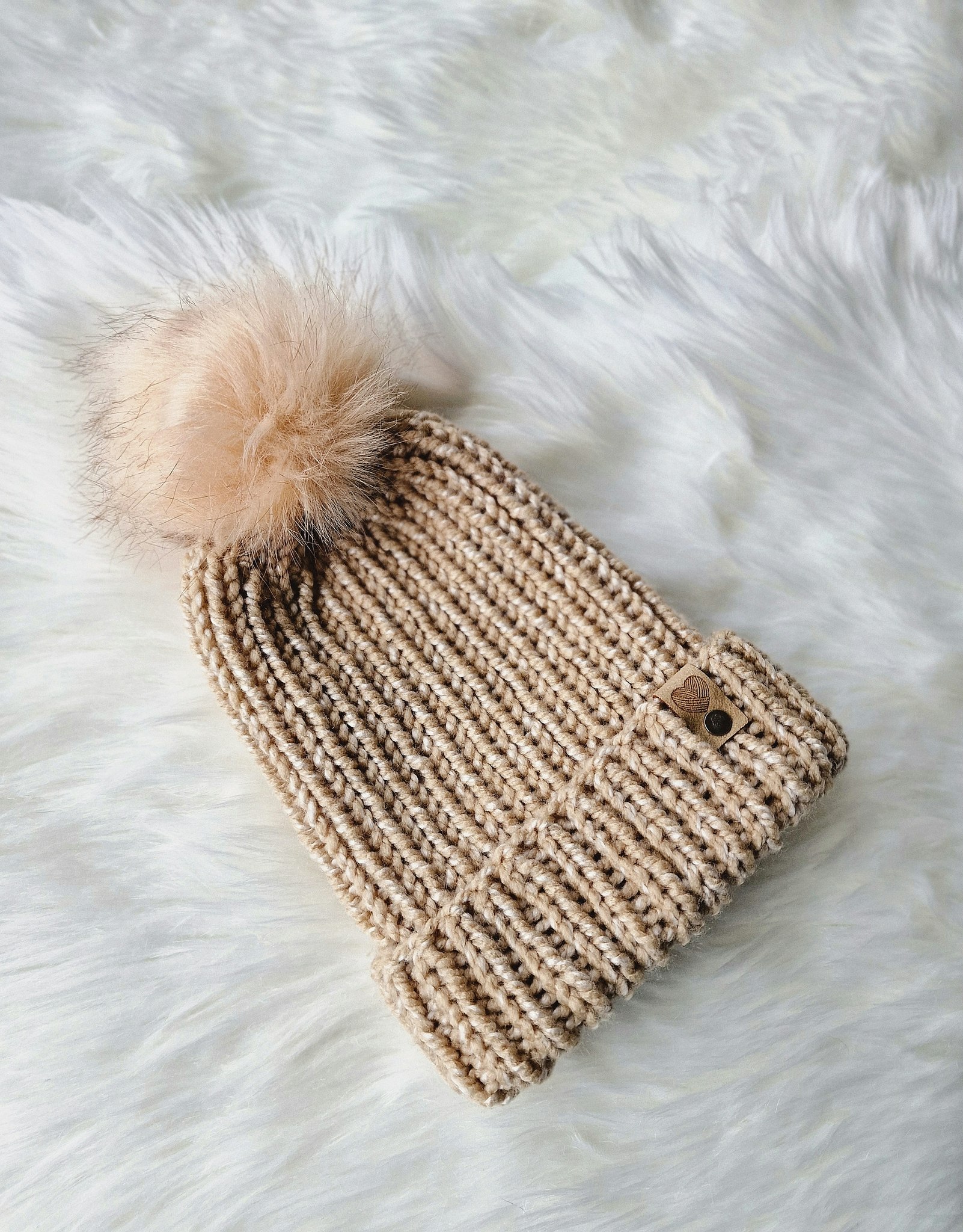 Chunky beanie - Beige