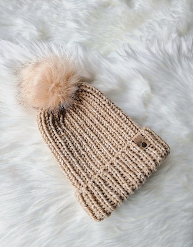 Chunky beanie - Beige