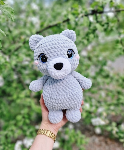 Teddybjörn glitter