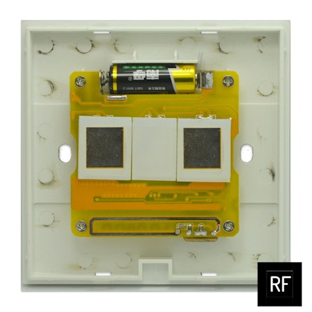 Nino Switch&Socket RF-fjärrkontroll brytarutseende 1-grupp, passar ALUM/GLAS