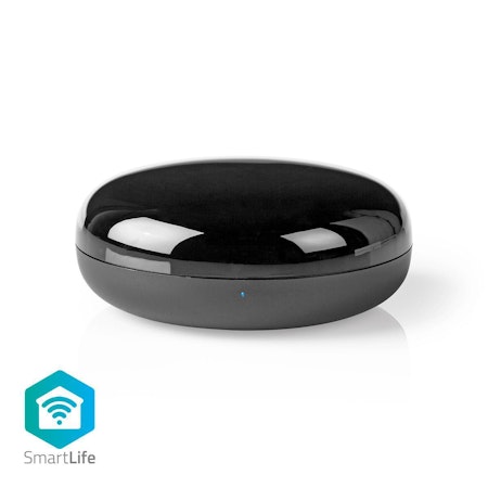 SmartLife IR fjärrkontroll | Wi-Fi | Universell | Signalområde: 5 m | 38 KHz | USB ström | Android™ / IOS | Svart