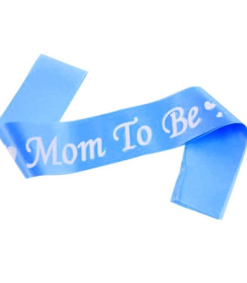 Mom To Be Ordensband Blå