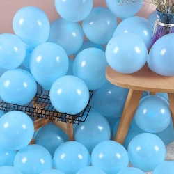Ljusblå Ballonger