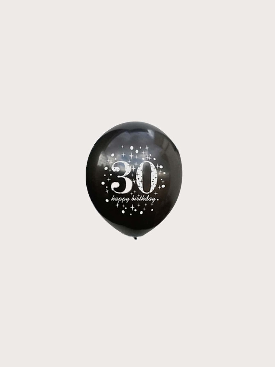 30-års Ballonger Svart