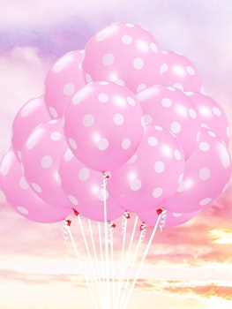 Rosa Prickiga Ballonger