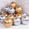 Metallic Ballong Guld och Silver