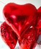 Hjärtballonger Röd