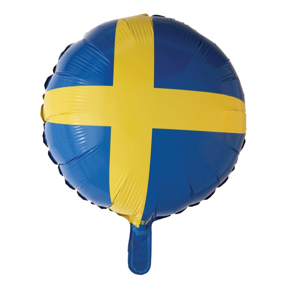 Ballong Sveriges Flagga