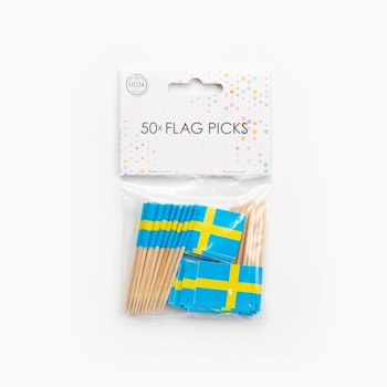Tårtdekoration Svenska Flaggan