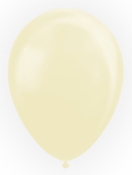 Pärlemorballonger Ivory