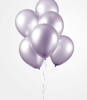 Pärlemorballonger Lavender