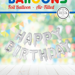 Happy Birthday Ballong Silver