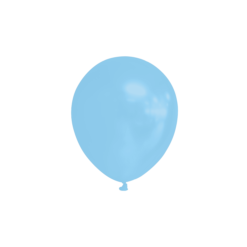 Små Ballonger Ljusblå