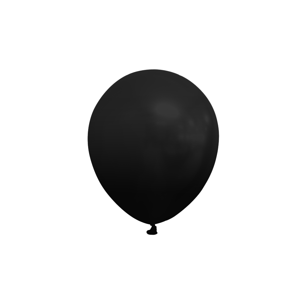 Små Ballonger Svart