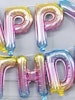 Happy Birthday Ballong Multifärg