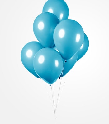 Havsblå Ballonger