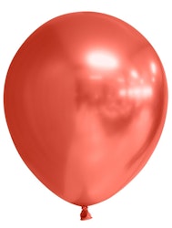 Chrome Ballonger Röd