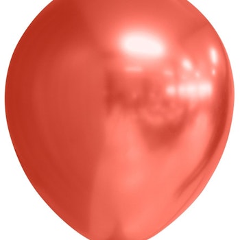 Chrome Ballonger Röd
