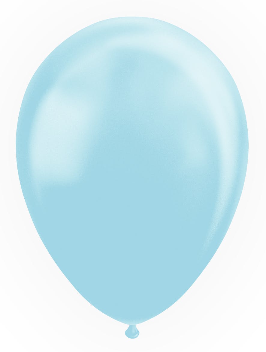 Pastell Blå Ballonger