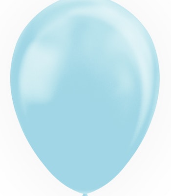 Pastell Blå Ballonger