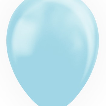 Pastell Blå Ballonger