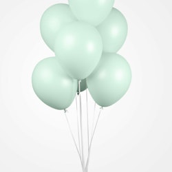 Pastell Mintgröna Ballonger