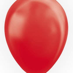 Ballonger Metallic Röd