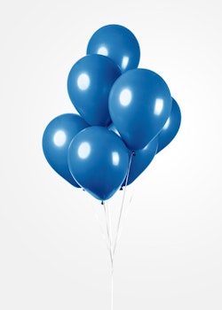 Blå Ballonger