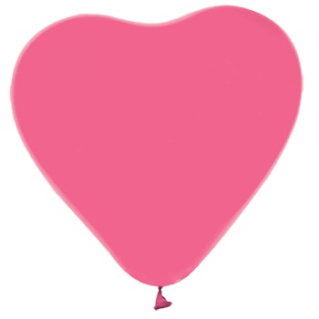 Hjärtballonger Rosa