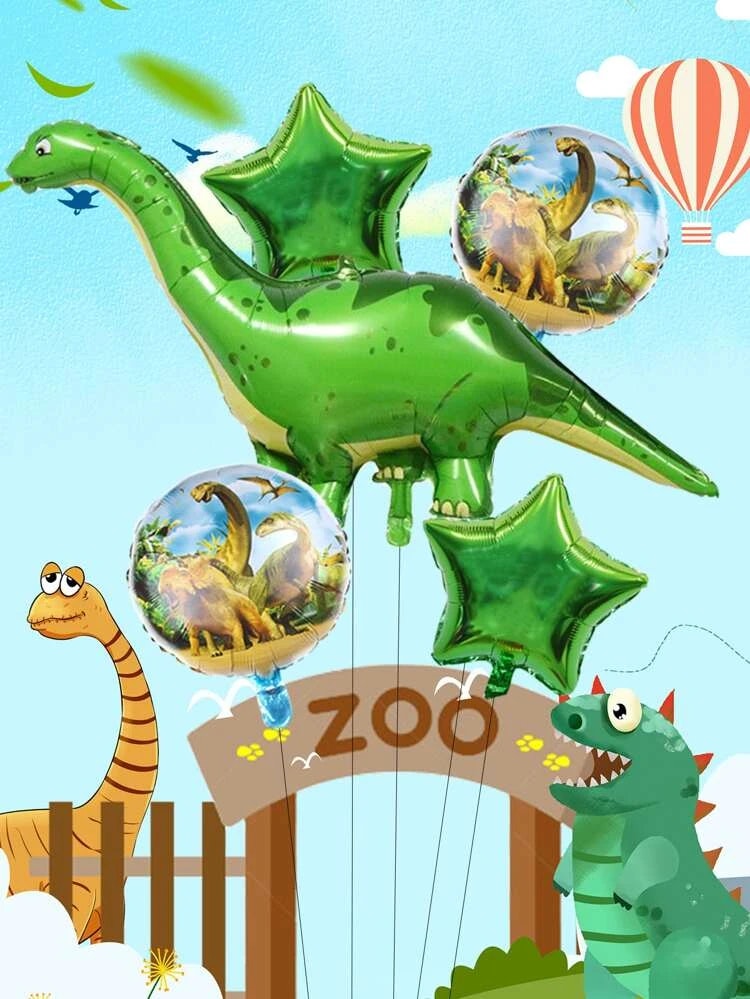 Ballonguppsättning Dinosaurie