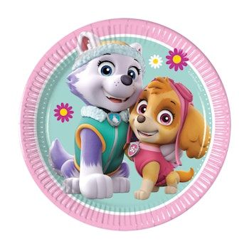 Paw Patrol Skye & Everest Assietter