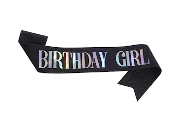 Birthday Girl Ordensband