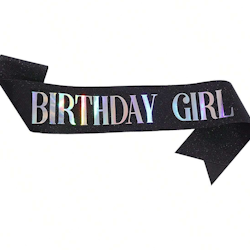 Birthday Girl Ordensband