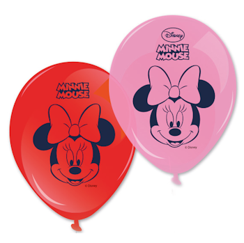 Mimmi Pigg Ballonger Rosa/Röd