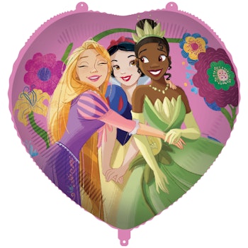 Prinsessor Hjärtformad Ballong