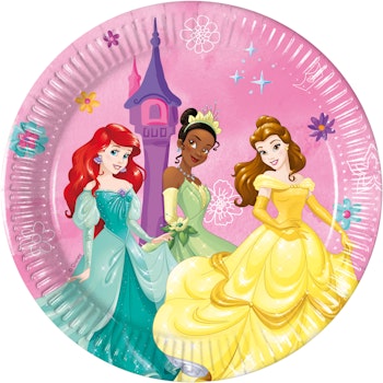 Prinsessor Papperstallrikar