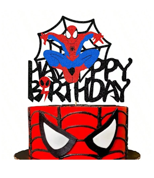 Tårtdekoration Spiderman