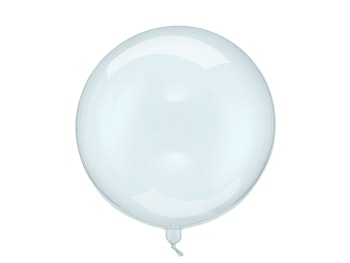 Transparent Ballong Blå