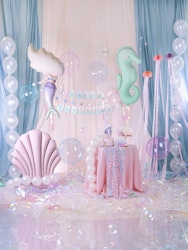 Transparent Ballong Lila