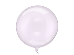 Transparent Ballong Lila